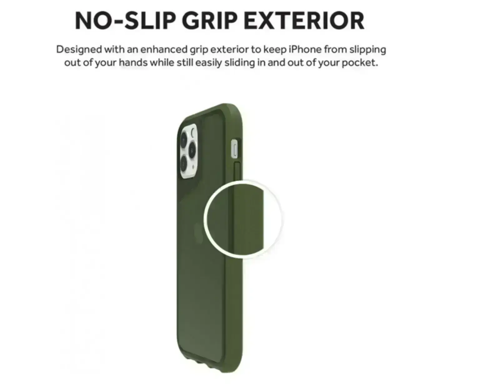 Чехол Griffin Survivor Strong for Apple iPhone 11 Pro - Bronze Green (GIP-023-GRN)